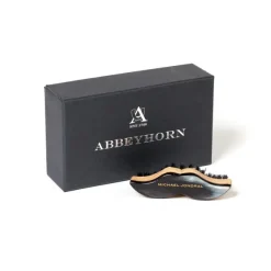 Abbeyhorn X Mj - Small Beard Brush Made Of Ox Horn