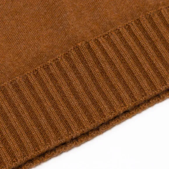 Alta Badia Turtleneck Sweater Made Of Pure Duvet Cashmere