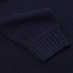 Alta Badia Turtleneck Sweater Made Of Pure Duvet Cashmere