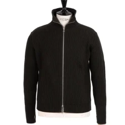 Andersen-Andersen X Mj: Cardigan "Full-Zip Jacket" Made Of Pure Merino