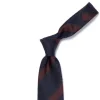 Archivio Storico: Tie "Blocco Di Shantung" Pure Silk - Hand Rolled