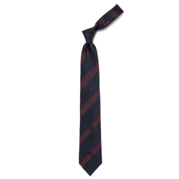 Archivio Storico: Tie "Blocco Di Shantung" Pure Silk - Hand Rolled