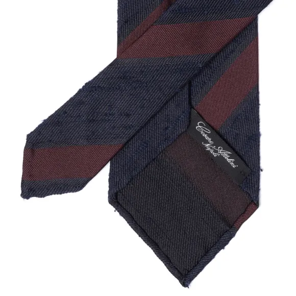 Archivio Storico: Tie "Blocco Di Shantung" Pure Silk - Hand Rolled