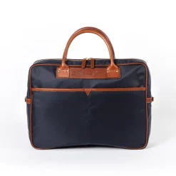 Bag "Carry On Combi" Made Of Felisi-Nylon And Saddle Leather