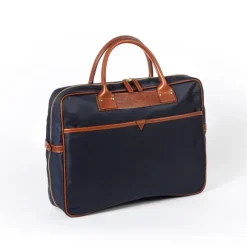 Bag "Carry On Combi" Made Of Felisi-Nylon And Saddle Leather