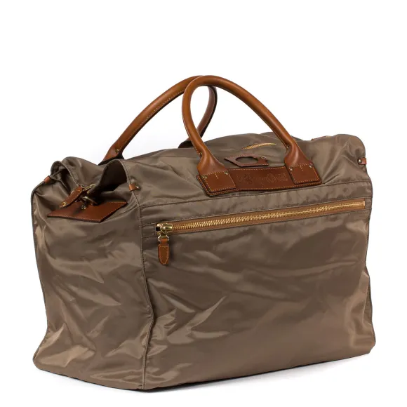 Bag "Training Ii" Made Of Felisi Nylon And Saddle Leather - Purely Han
