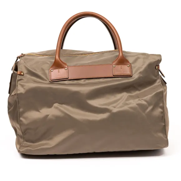 Bag "Training I" Made Of Felisi-Nylon And Saddle Leather - Handcrafted