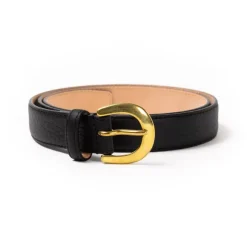 Belt Made Of Original "Taurillons" Made Of Cub Leather - Handcrafted