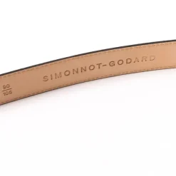 Belt Made Of Original "Taurillons" Cub Leather - Handcrafted