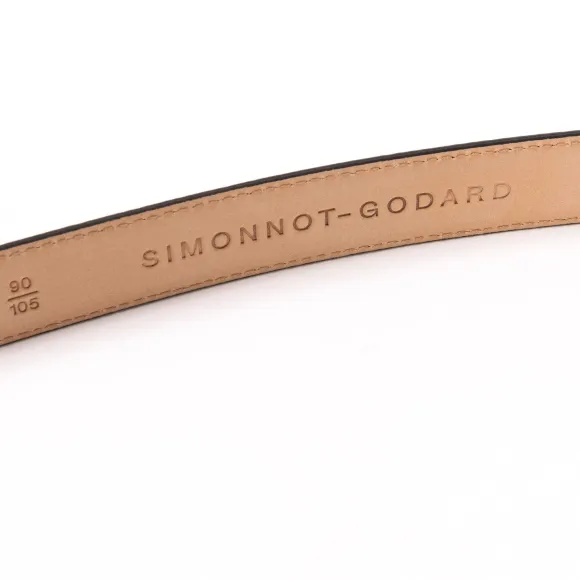 Belt Made Of Original "Taurillons" Cub Leather - Handcrafted