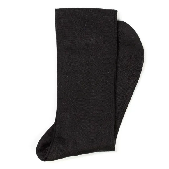 Black Stockings "Soiree" Made Of Pure Silk