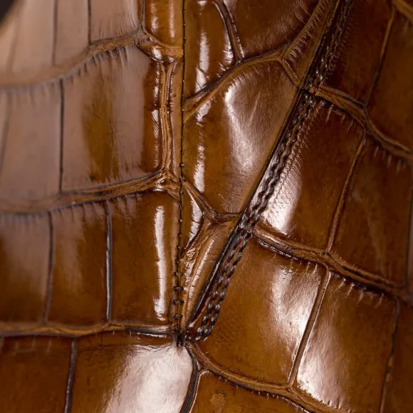 Boot "Chelsea" Made Of Crocodile Leather - Purely Handcrafted