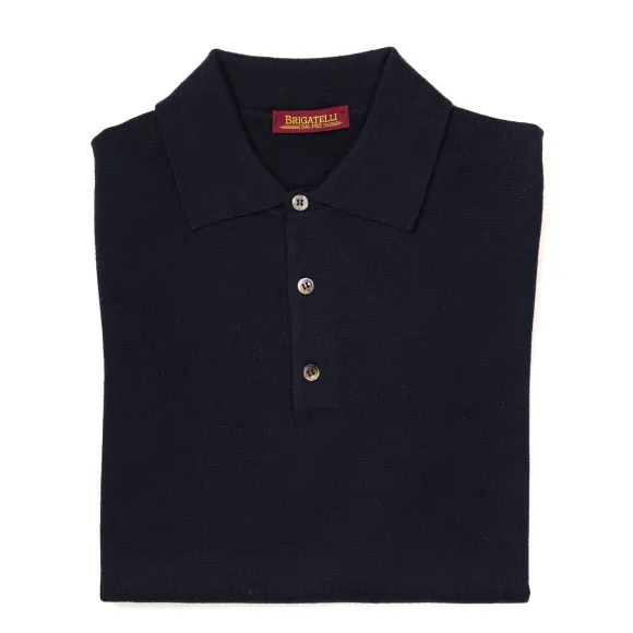 Brigatelli Dal 1922 Per Michael Jondral: Knitted Polo Made Of Finest M