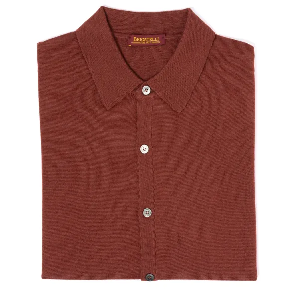 Brigatelli Dal 1922 Per Michael Jondral: Knitted Shirt In The Finest M