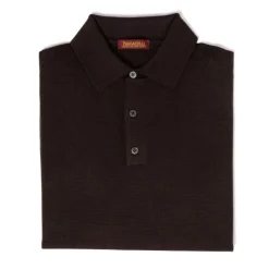 Brigatelli Dal 1922 Per Michael Jondral: Knitted Polo In The Finest Me