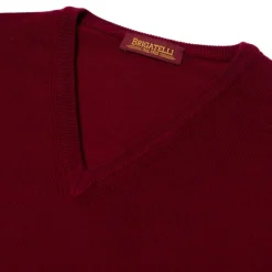 Brigatelli Dal 1922 Per Michael Jondral: V Sweater In The Finest Merin