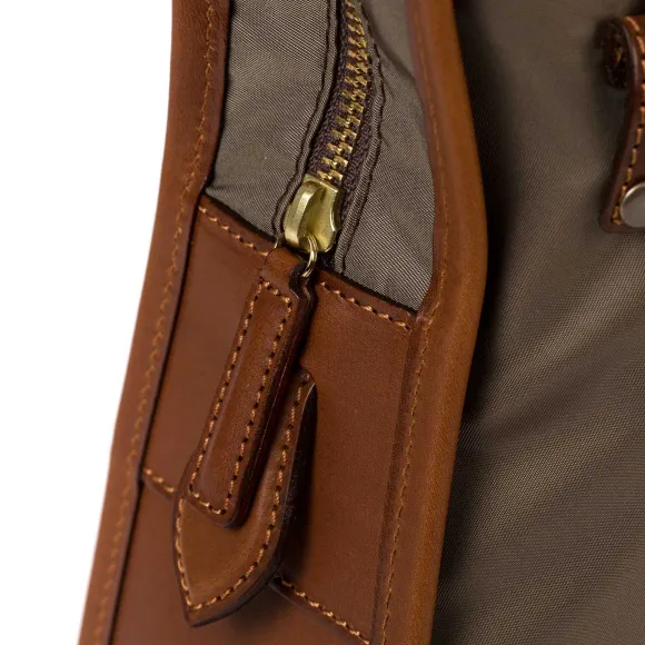 Business-Tasche "Carry On" Aus Felisi-Nylon Und Sattelleder - Handarbe