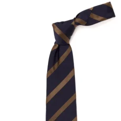 Ca Archivio Storico: Silk And Cotton Tie "Cambiando Striscia" - Handro