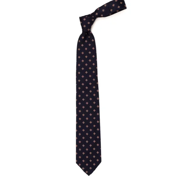 Ca Archivio Storico: Tie "Fiori Florentini" Pure Silk - Handrolled