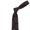 Ca Archivio Storico: Tie "Grandi Medaglioni" In Pure Wool - Handrolled