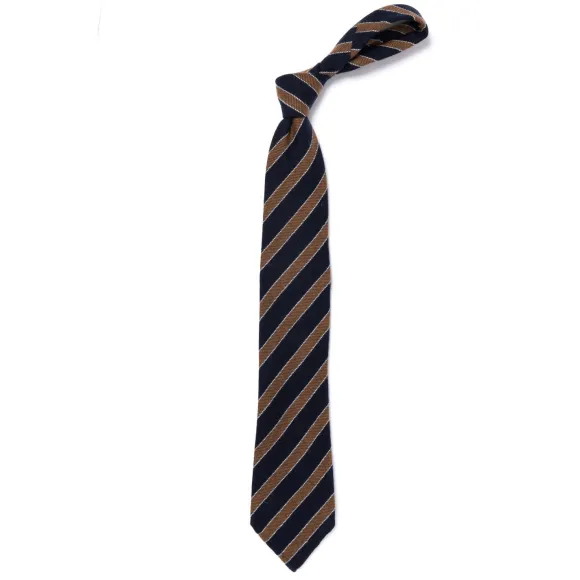 Ca Archivio Storico: Tie "Lusso Inglese" In Pure Cashmere - Handrolled