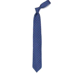 Ca Archivio Storico: Tie "Medaglione Quadretto" In Pure Silk - Handrol
