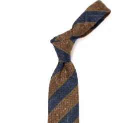 Ca Archivio Storico: Tie "Nuova Universita" In Wool And Silk - Handrol