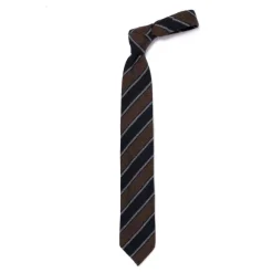Ca Archivio Storico: Tie "Nuovo Reggimento" In Pure Cashmere - Handrol