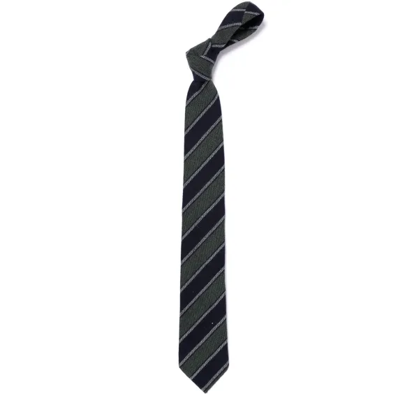 Ca Archivio Storico: Tie "Nuovo Reggimento" In Pure Cashmere - Handrol