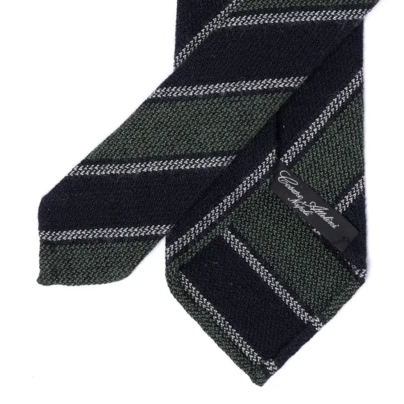 Ca Archivio Storico: Tie "Nuovo Reggimento" In Pure Cashmere - Handrol