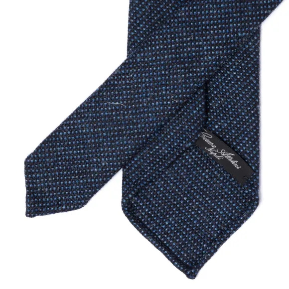 Ca Archivio Storico: Tie "Nuovo Tweed" In Pure Wool - Hand Rolled