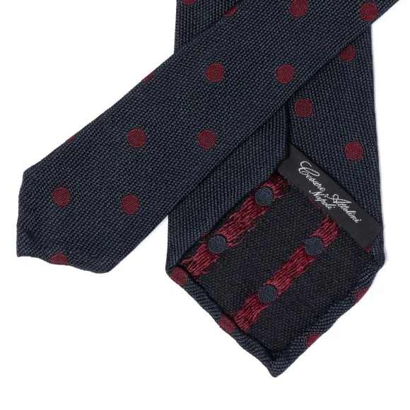 Ca Archivio Storico: Tie "Punti" Pure Silk - Handrolled