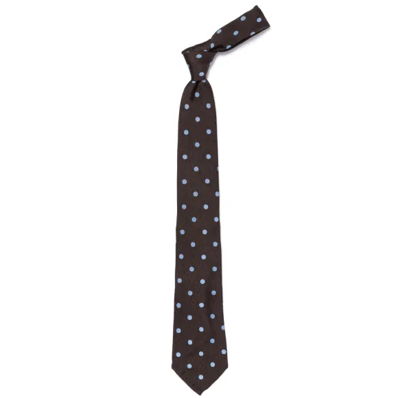 Ca Archivio Storico: Tie "Punti" Pure Silk - Handrolled