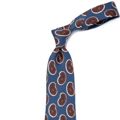Ca Archivio Storico: Tie "Reni Divertenti" In Pure Silk - Handrolled