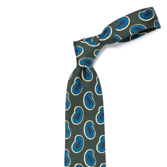 Ca Archivio Storico: Tie "Reni Divertenti" In Pure Silk - Handrolled