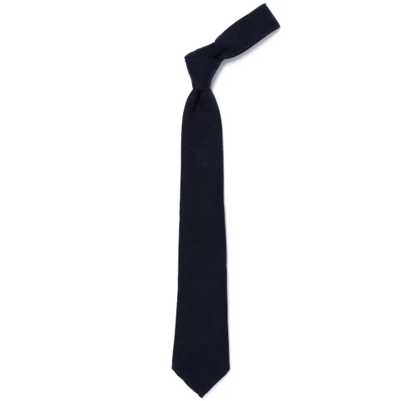 Ca Archivio Storico: Tie "Testa Dell'Ago" In Pure Cashmere - Handrolle