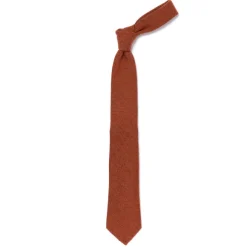 Ca Archivio Storico: Tie "Testa Dell'Ago" In Pure Cashmere - Handrolle