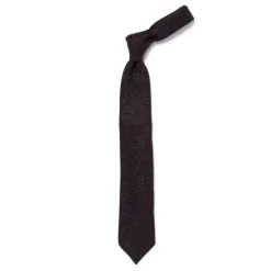 Ca Archivio Storico: Tie "Testa Dell'Ago" In Pure Cashmere - Handrolle