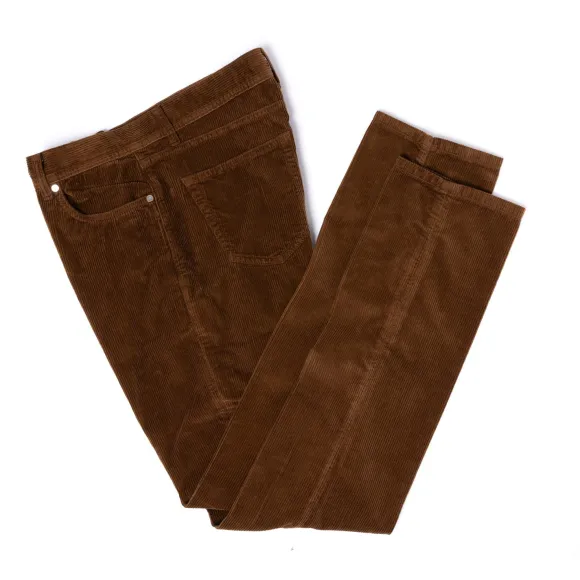 Ca Exclusively For Mj: Luxury Jeans "Soft-Cord" Made Of Soft Cotton Mi