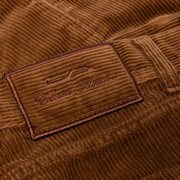 Ca Exclusively For Mj: Luxury Jeans "Soft-Cord" Made Of Soft Cotton Mi