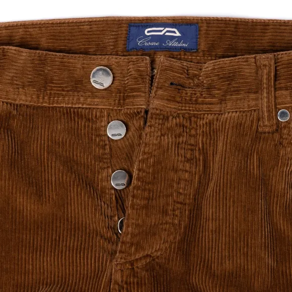 Ca Exclusively For Mj: Luxury Jeans "Soft-Cord" Made Of Soft Cotton Mi