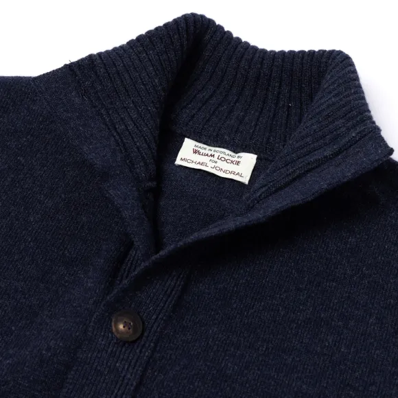 Cardigan "Lakeland Turtle" Made Of 2 Ply-Geelong Lambswool