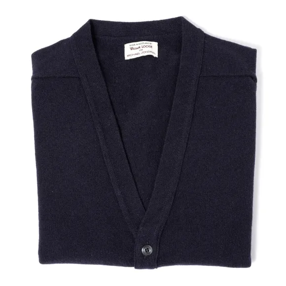 Cardigan "Leven Cardigan" Made Of Geelong Lambswool - 2 Ply
