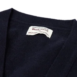 Cardigan "Leven Cardigan" Made Of Geelong Lambswool - 2 Ply