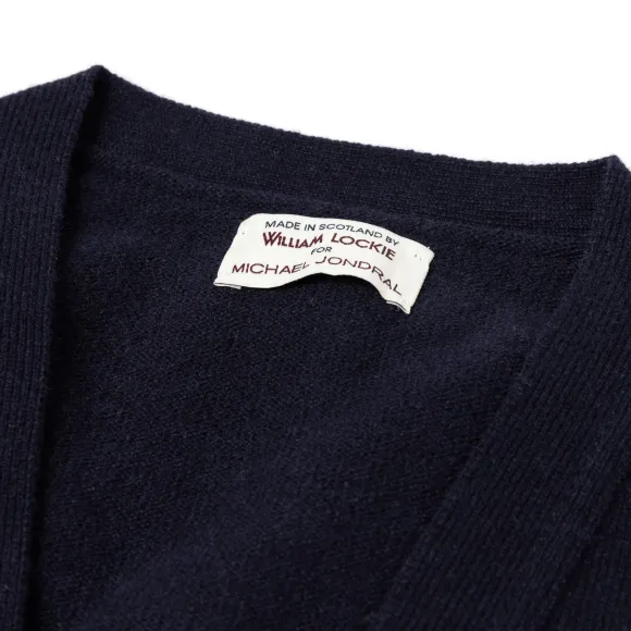 Cardigan "Leven Cardigan" Made Of Geelong Lambswool - 2 Ply