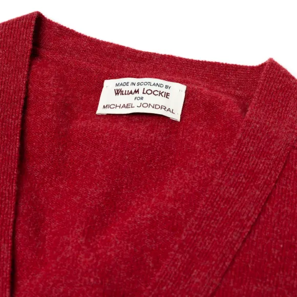 Cardigan "Leven Cardigan" Made Of Geelong Lambswool - 2 Ply