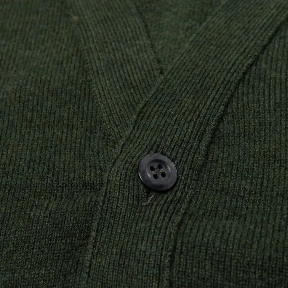Cardigan "Leven Cardigan" Made Of Geelong Lambswool - 2 Ply