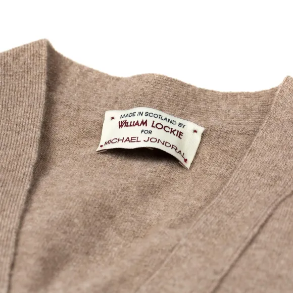 Cardigan "Oxton Cardigan" Made Of Fine Scottish 1 Ply Cashmere