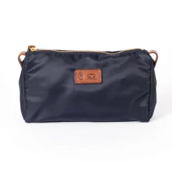 Case "Collector" Made Of Felisi Nylon And Saddle Leather