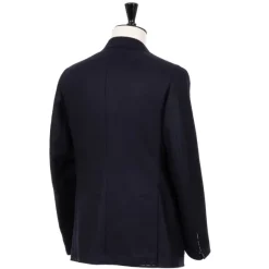 Club Button Jacket Made Of Wool And Cashmere By Drago - Ha